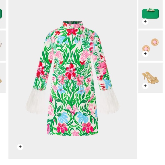 Agnes skirted shift romper 
Lilly Pulitzer Floral with Fringe-Holiday fun! - Picture 10 of 14